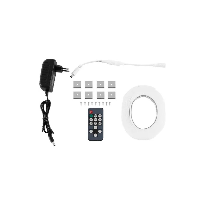 LED-kasvilamppusetti 4 kpl, 20 W, 1600 lm, punainen ja sininen valo