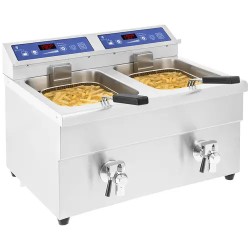 Induktiofriteeraaja RCIF 10DB 2 x 10 l 2 x 3500 W ajastimella