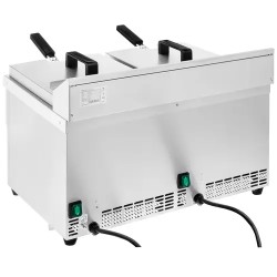 Induktiofriteeraaja RCIF-10DB 2 x 10 l 2 x 3500 W ajastimella