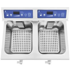 Induktiofriteeraaja RCIF-10DB 2 x 10 l 2 x 3500 W ajastimella