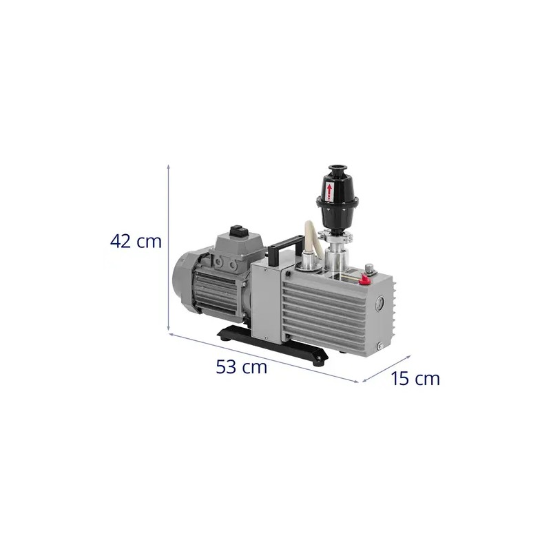 Laboratorion tyhjiöpumppu 4 l/s 0,06 Pa 550 W