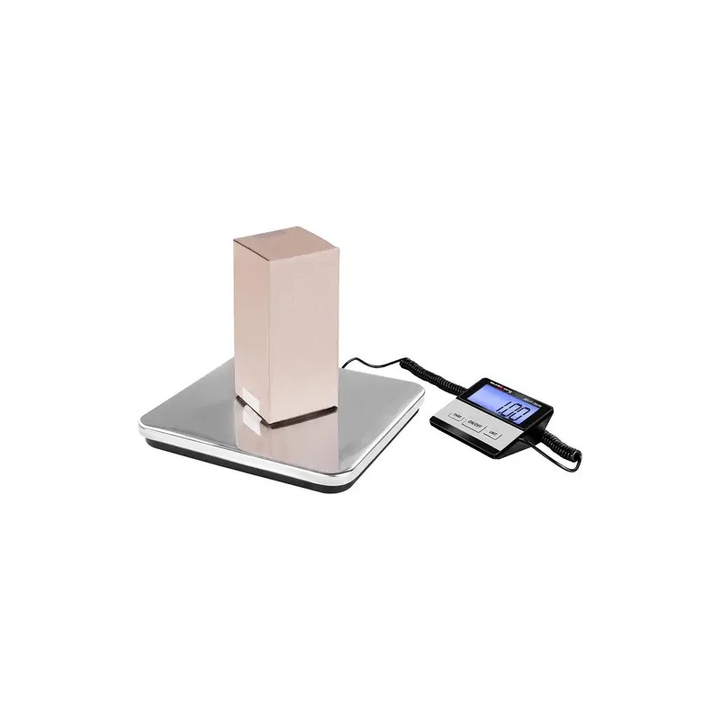 Steinberg BASIC SBS-PT-200/50 digitaalinen pakettivaaka 200 kg / 50 g ulkoisella LCD-näytöllä