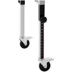MSW-RT-130 taitettava rullarata 147 cm 130 kg korkeussäädettävä