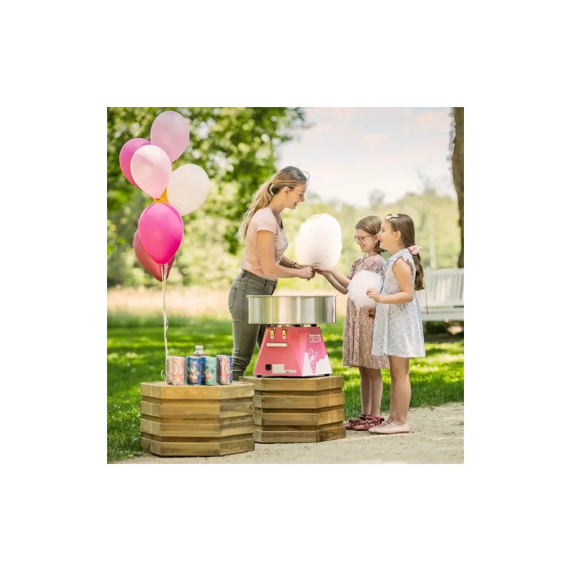 Royal Catering hattaramakone 52 cm 1000 W pinkki
