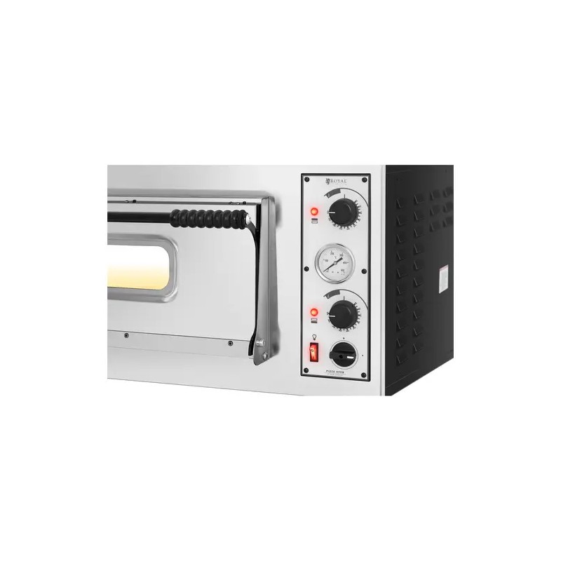 Sähköinen pizzauuni 6 x 32 cm 7200 W 400 V
