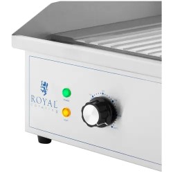 Royal Catering sähkögrilli 700 x 400 mm 4400 W uritettu valurautalevy