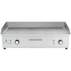 Royal Catering sähkögrilli 700 x 400 mm 4400 W uritettu valurautalevy