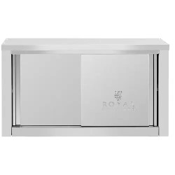 Royal Catering ruostumattomasta teräksestä valmistettu seinäkaappi 900 x 400 x 500 mm