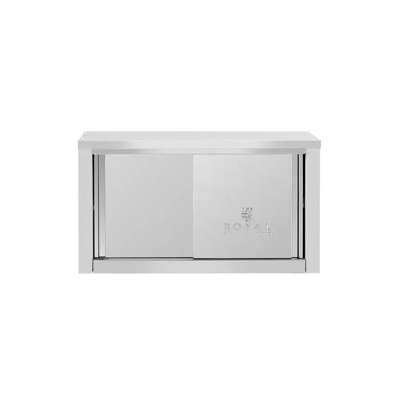 Royal Catering ruostumattomasta teräksestä valmistettu seinäkaappi 900 x 400 x 500 mm