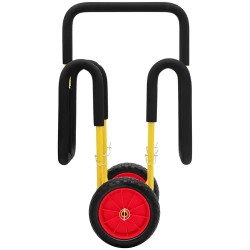 MSW SUP-kuljetusvaunu 2 laudalle, 75 kg kantavuus, 25,4 cm pyörät