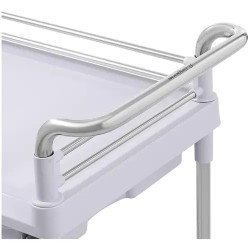 Laboratorivaunu 2 hyllyä ja 2 laatikkoa 40 kg