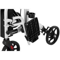 2-in-1 Rollaattori ja kuljetustuoli, hopea, max 120 kg