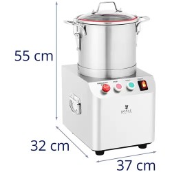 Royal Catering RCBC-6.1 pöytähakkuri 6 l 1400 rpm