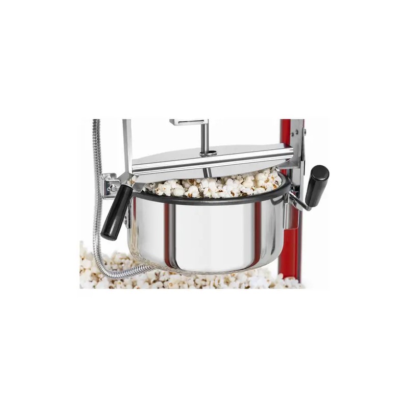 Royal Catering Popcorn-kone 1500 W, 5 kg/h, punainen