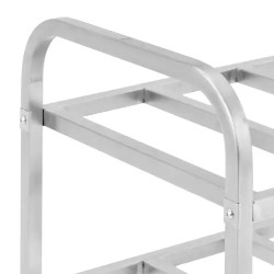 Royal Catering kuljetusvaunu 24 x GN 1/6 ruostumaton teräs 450 kg