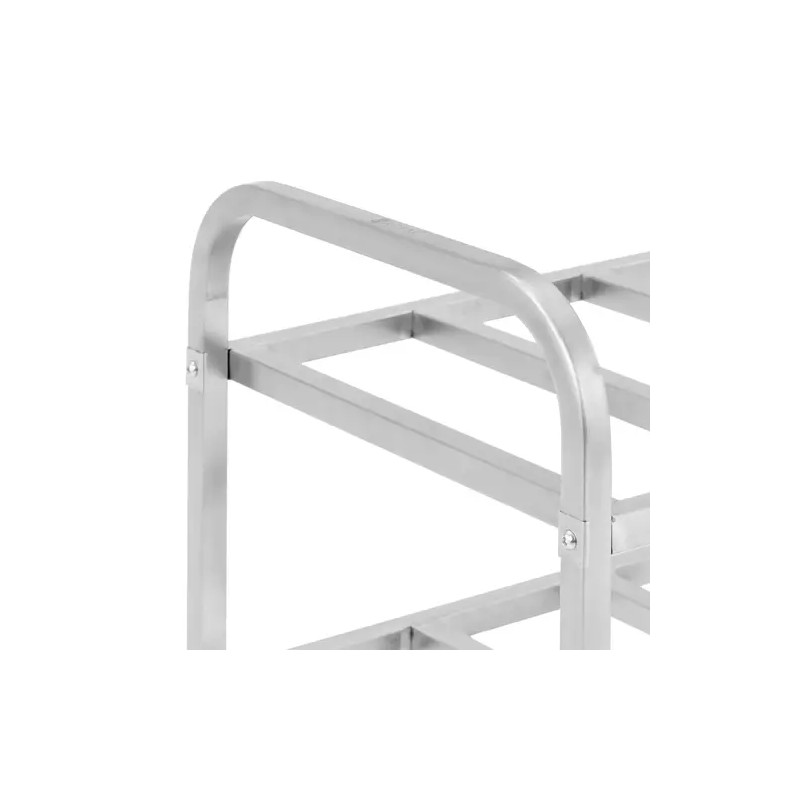 Royal Catering kuljetusvaunu 24 x GN 1/6 ruostumaton teräs 450 kg