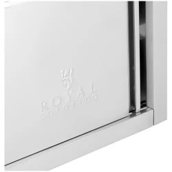 Royal Catering ruostumaton teräskaappi, seinäkaappi 1200 x 400 x 500 mm