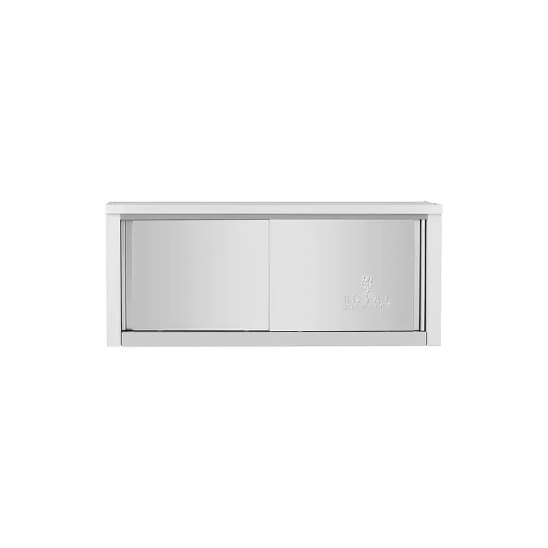 Royal Catering ruostumaton teräskaappi, seinäkaappi 1200 x 400 x 500 mm