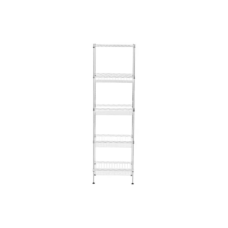 Royal Catering Metallihylly 45 x 34 x 151 cm 100 kg