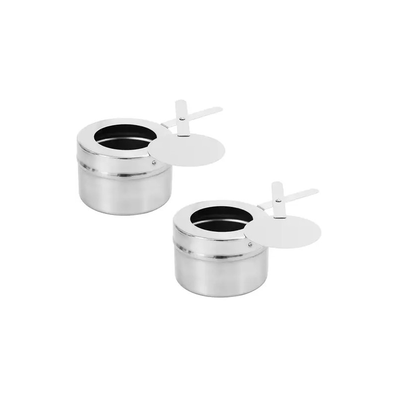 Royal Catering ruokalämmitin GN 1/1 8,5 l rullakansilla ja 2 polttoainesäiliöllä