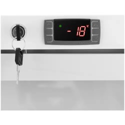 Royal Catering RCLK-F380GB pakastinkaappi 380 l lasiovella valkoinen