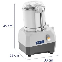 Royal Catering pöytähakkuri 5 l 1500 rpm 735 W