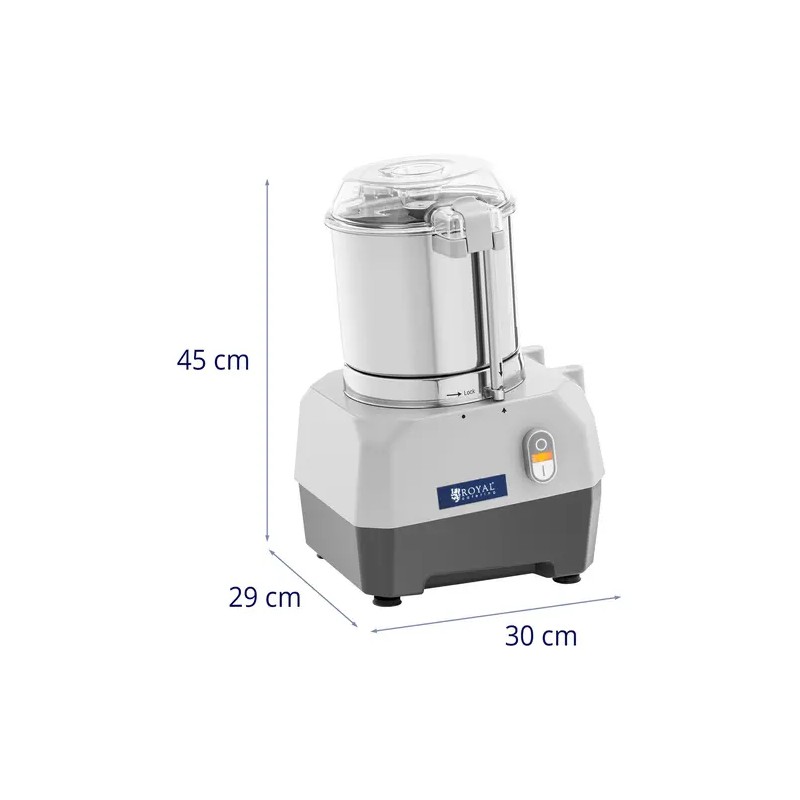 Royal Catering pöytähakkuri 5 l 1500 rpm 735 W