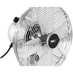 MSW-FFT-01 pöytätuuletin, 30 W, 3 nopeutta, 90° oskillointi, 295 mm