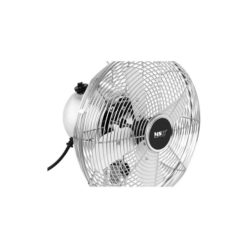 MSW-FFT-01 pöytätuuletin, 30 W, 3 nopeutta, 90° oskillointi, 295 mm