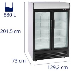 Royal Catering RCGK-W880-2 juomakaappi 880 l