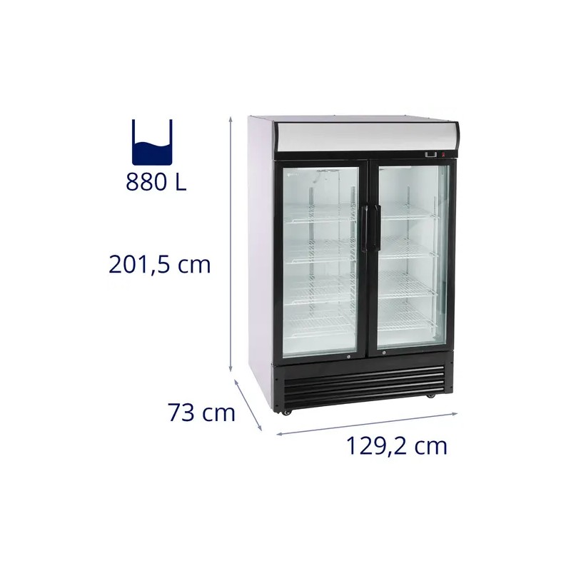 Royal Catering RCGK-W880-2 juomakaappi 880 l