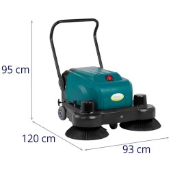 ulsonix TLX-12100S akkukäyttöinen imurilakaisin 52 cm harjasleveys 4800 m²/h