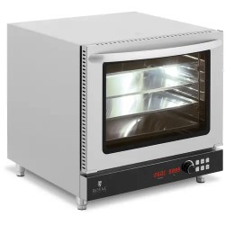 Royal Catering kiertoilmauuni 2800 W 4 tasoa grillaus kiertoilma ja höyrytoiminnot