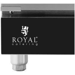 Royal Catering kiertoilmauuni 2800 W, 4 tasoa, grillaus-, kiertoilma- ja höyrytoiminnot