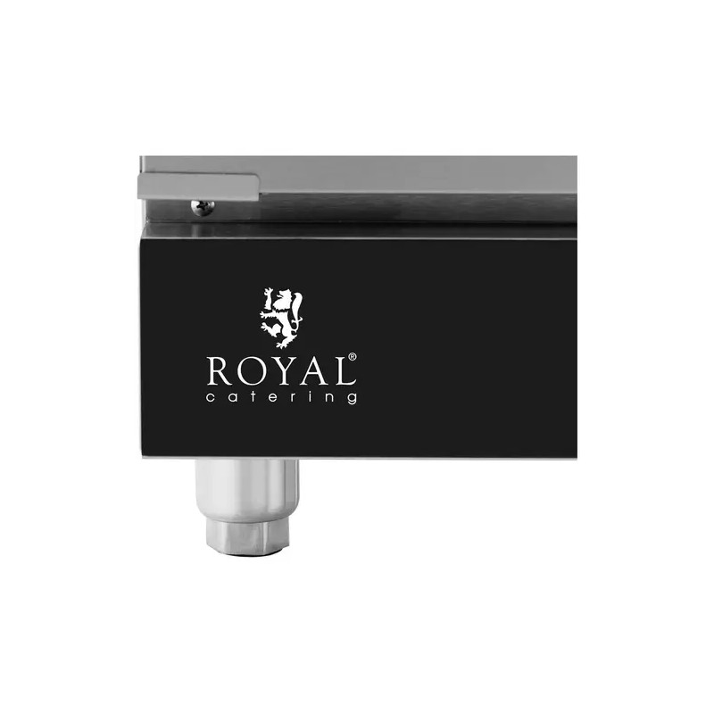 Royal Catering kiertoilmauuni 2800 W, 4 tasoa, grillaus-, kiertoilma- ja höyrytoiminnot