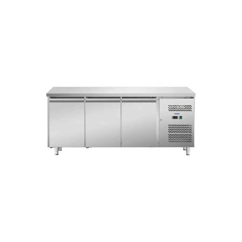 Royal Catering RCLK-S339 jäähdytyspöytä 339 l, 3 ovea, 179,5 x 60 cm, ruostumaton teräs