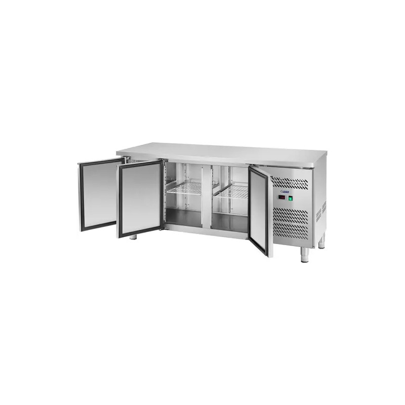 Royal Catering RCLK-S339 jäähdytyspöytä 339 l, 3 ovea, 179,5 x 60 cm, ruostumaton teräs
