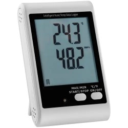 Lämpötilan ja ilmankosteuden datalogger SBS-DL-123E ulkoisella anturilla