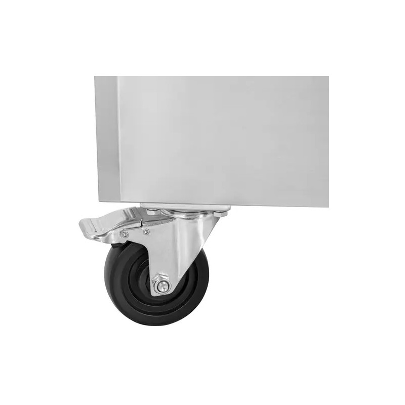 Royal Catering kylmäpöytä 410 l, 6 vetolaatikkoa, 179,5 x 70 cm, ruostumaton teräs