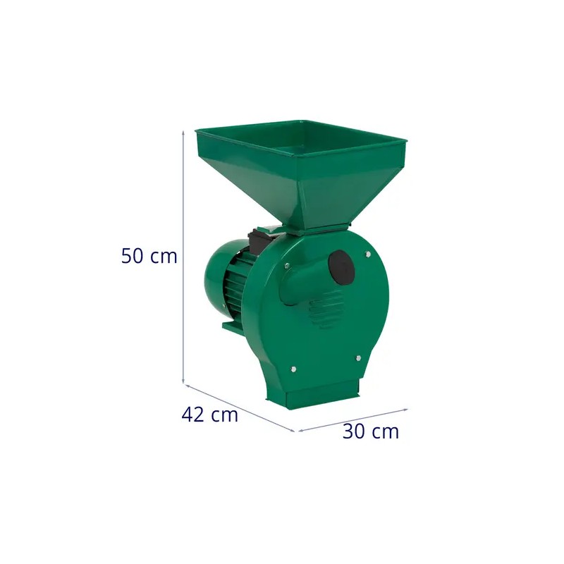 Viljamylly 1100 W 250 kg/h 4 siivilää