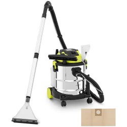Märkä kuivaimuri mattojen ja pehmusteiden puhdistukseen 1200 W 20 l 6 6 kg