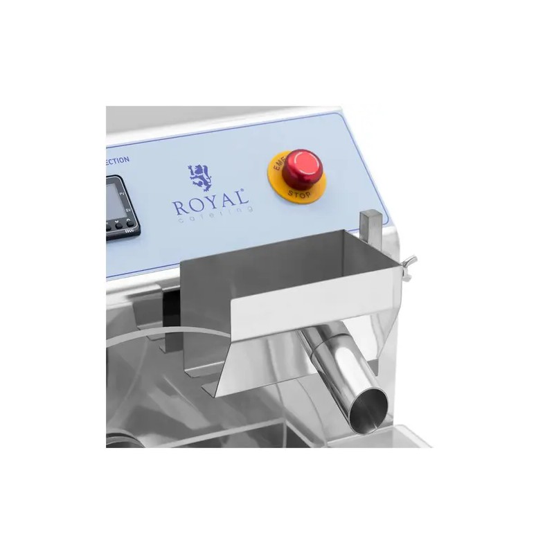 Royal Catering suklaan temperointilaite, ruostumaton teräs, 750 W, 8 l
