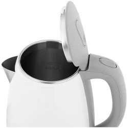Royal Catering hotellivedenkeitin 1,2 l 1800 W valkoinen kahvi- ja teestationilla