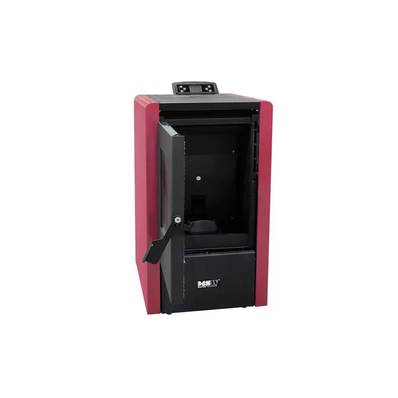 Pelletiuuni 6 kW, 50–150 m³, ajastin ja kaukosäädin