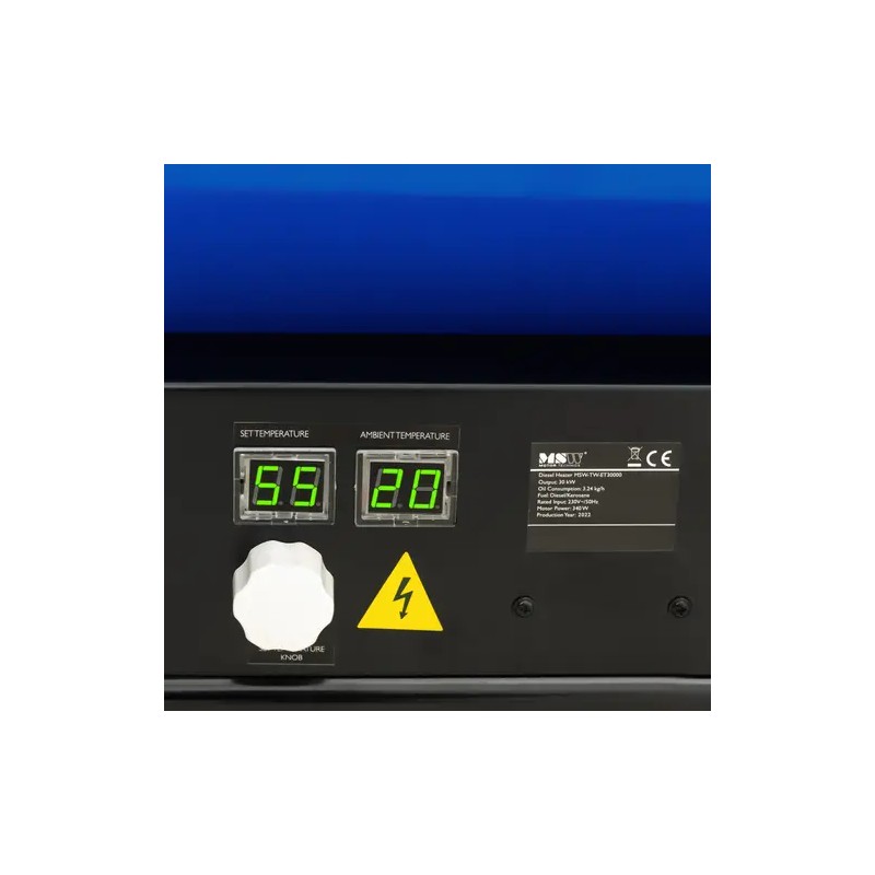 Diesel-lämmitin 30 000 W 38 l