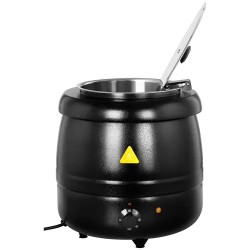 Sähkökäyttöinen keittotaso, 10 l, 400 W, musta