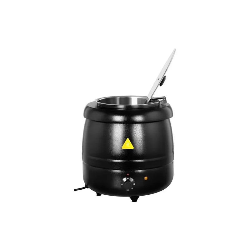 Sähkökäyttöinen keittotaso, 10 l, 400 W, musta