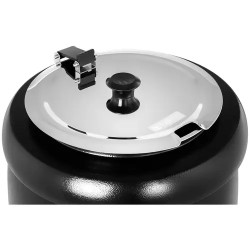 Sähkökäyttöinen keittotaso, 10 l, 400 W, musta