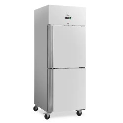 Royal Catering Gastro kylmäkaappi 485 l ruostumaton teräs 2 ovea