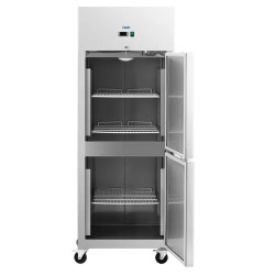 Royal Catering Gastro-kylmäkaappi 485 l, ruostumaton teräs, 2 ovea